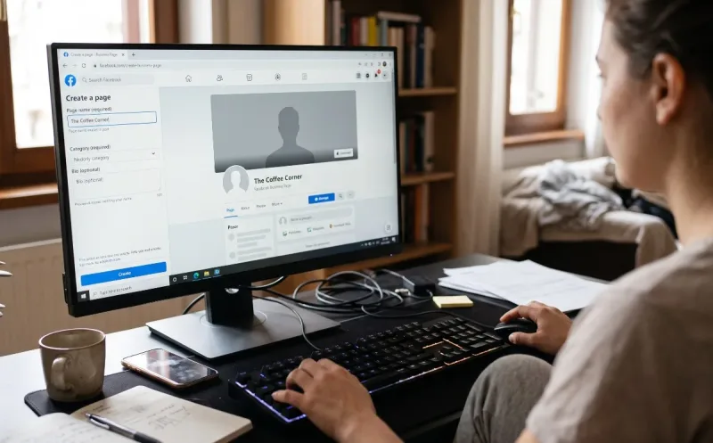 How to create a facebook page