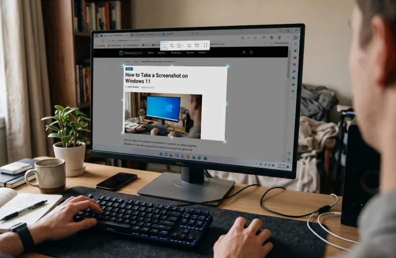 How to take screenshot on windows 11